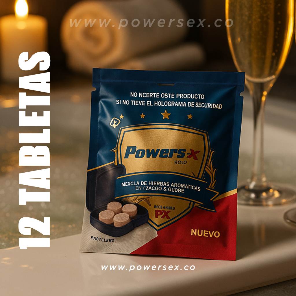 Powersex Combo | 12 Tabletas | Potenciador