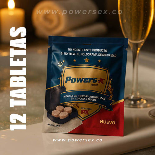 Powersex Combo | 12 Tabletas | Potenciador